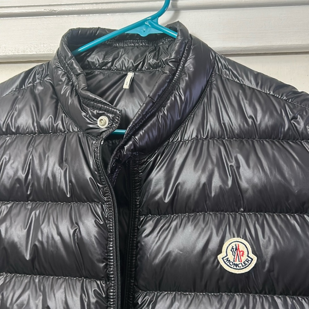 Moncler black vest